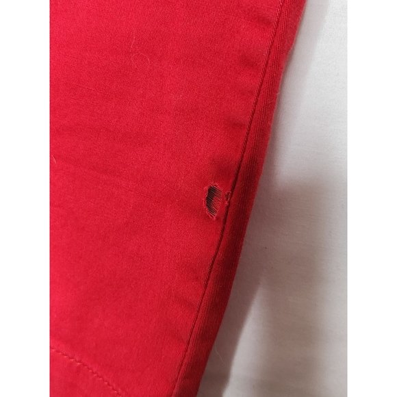 Kut from the Kloth Womens Red Casual Capri Pants Sz 12‎ (small flaw on inseam) - Picture 5 of 7